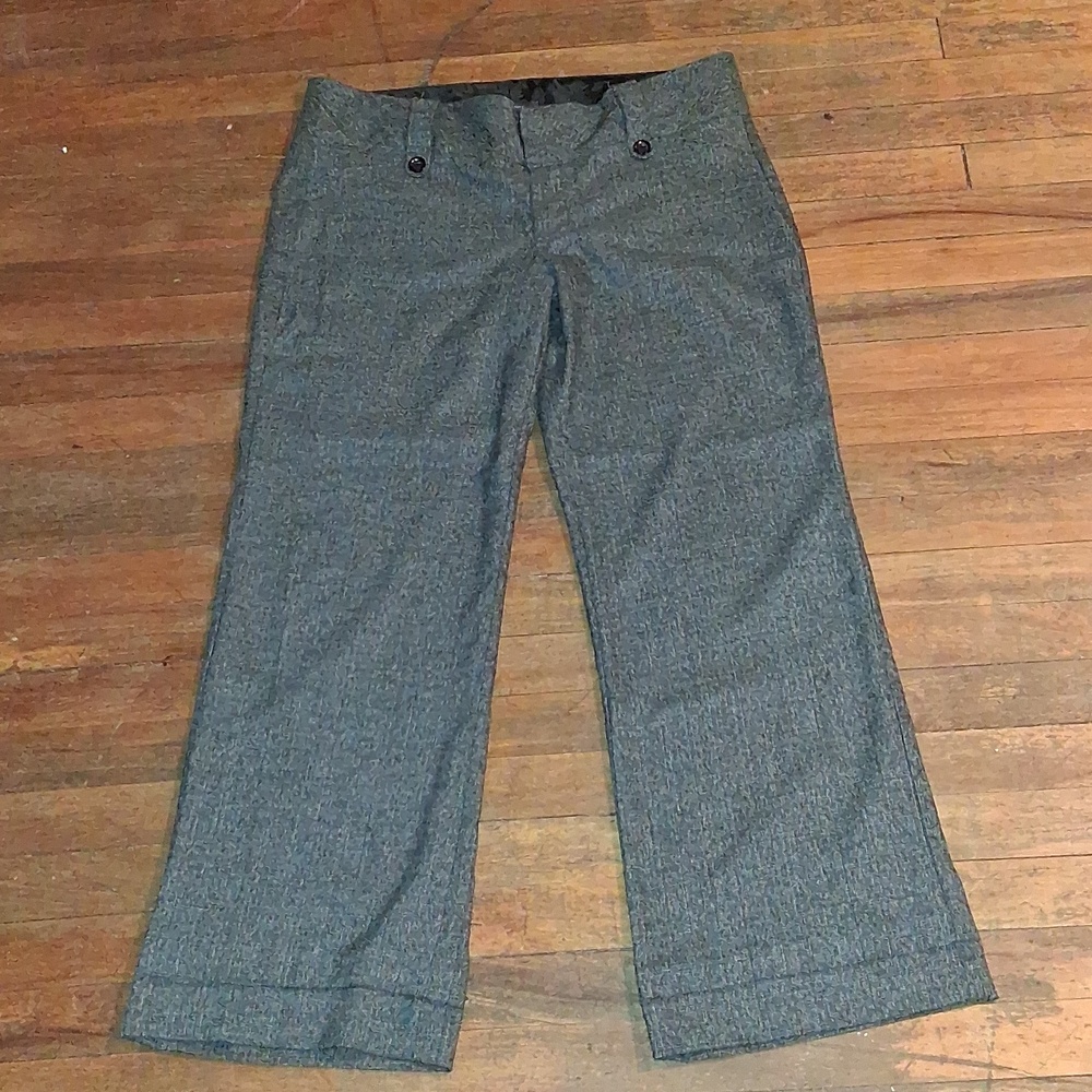 HeartSoul Charcoal Straight-Leg Dress Pants